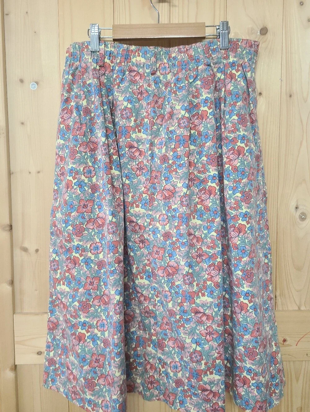 Vintage L.L. Bean Pastel Floral Skirt